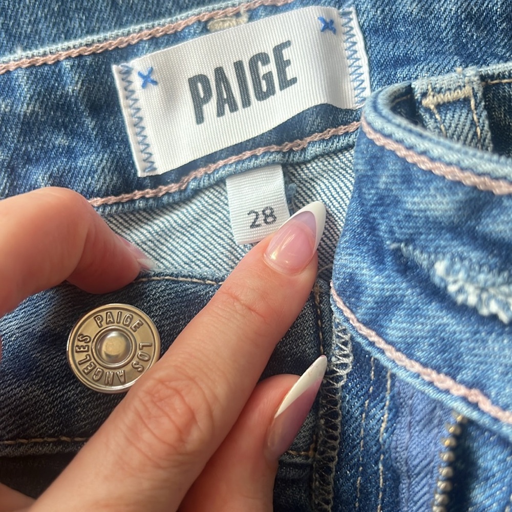 NWT PAIGE Sarah Straight Ankle - Picture 7 of 11